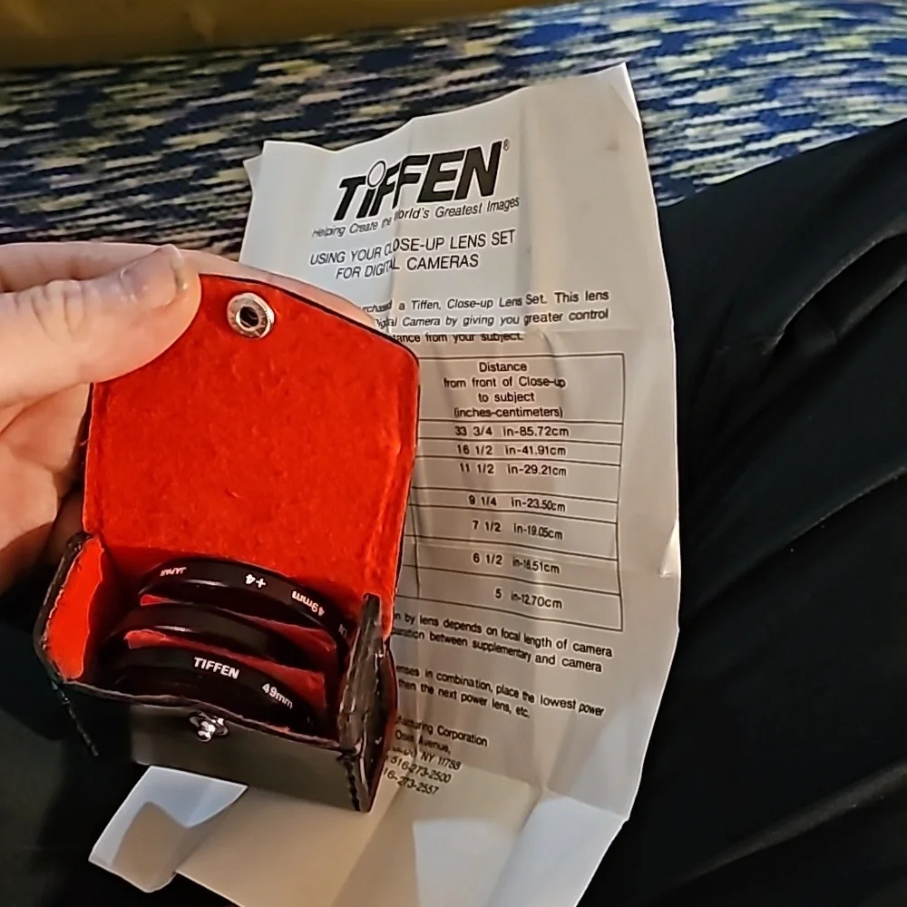 Tiffen camera lens